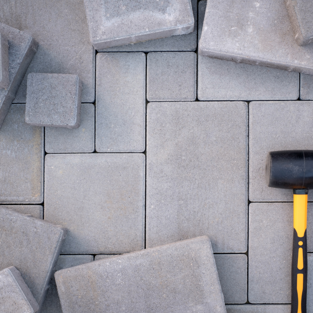 Stone Driveway in Rhyl