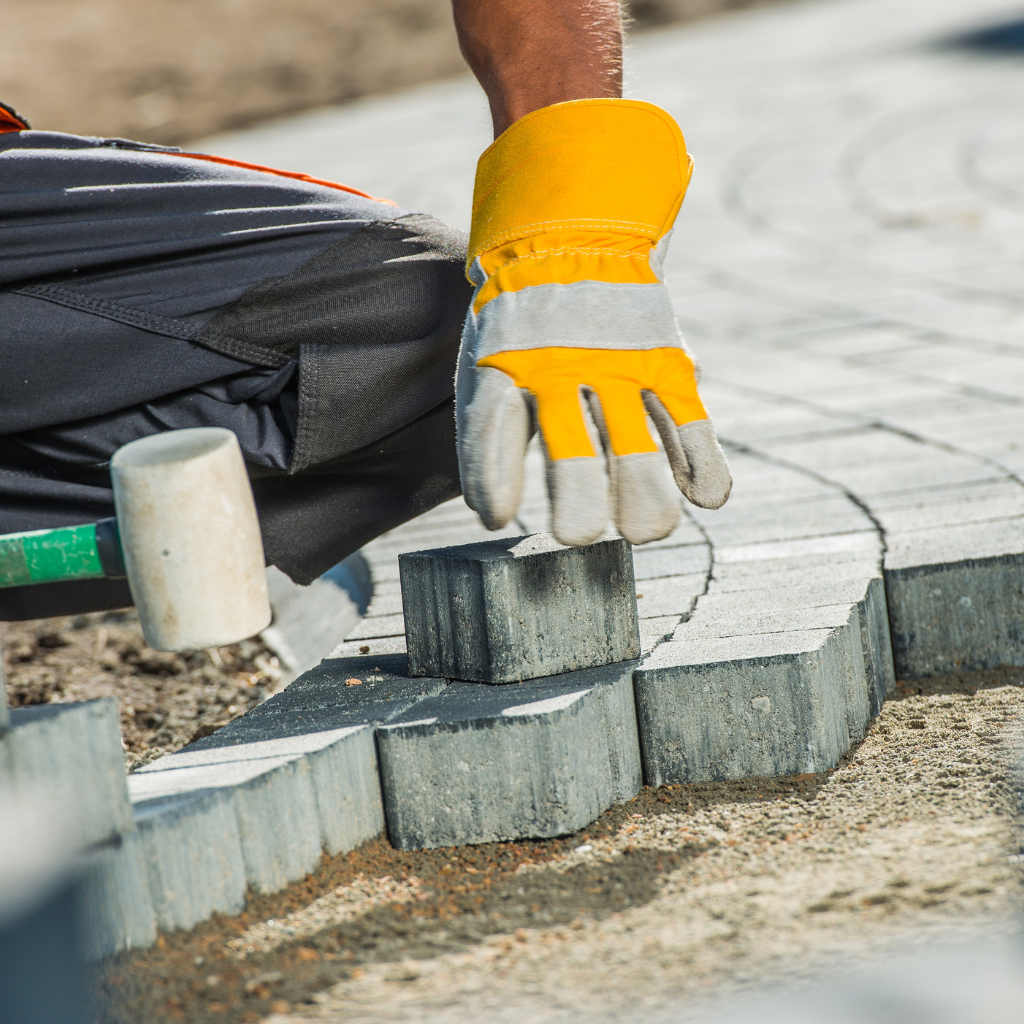 Stone Paving for driveways by Rhyl driveway company